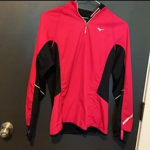 Mizuno Breathe Thermo Running quarter zip, Small